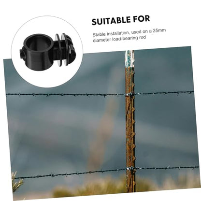 10pcs Electric Fence Insulators Insulators for Farm Wire Tighteners Supports Uniform Wire Spacing and Easy Installation for Livestock Fencing