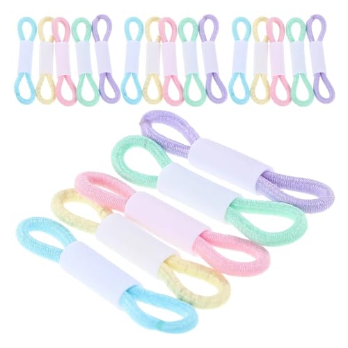 200pcs Baby Chicken Splay Leg Hobble Brace Chicken Leg Bands Elastic Adjustable for Chicks Poultry Farm Identification Small Bird Tags Newborn Baby Chick Markers