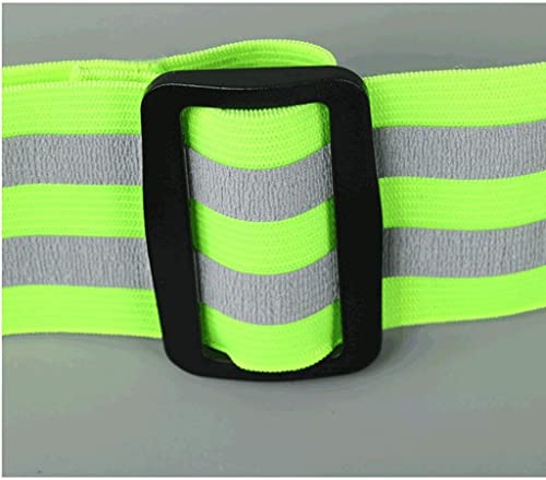Reflective Reflective Vest Belt Leggings for Cycling with Bicycle Drawstrings Vest(A) - color: A