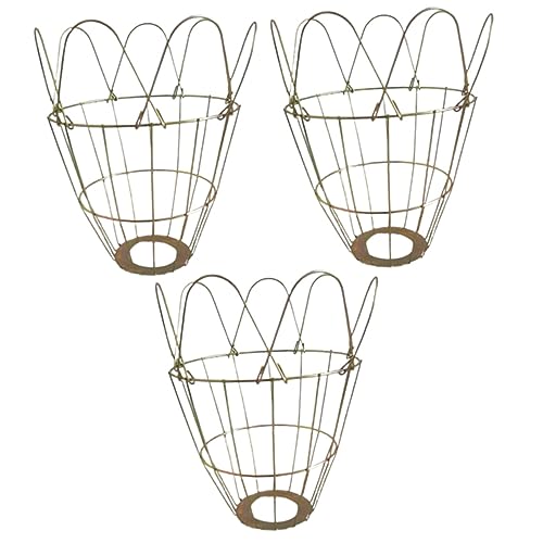 3pcs Wear-Resistant Bulb Cover for Heating Lamps Light Bulb Cage for Livestock Reptiles and Chickens Easy to Install Material Design