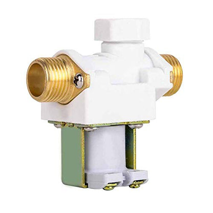Beduan 12V Plastic Water Electric Solenoid Valve Normally Closed 1/2" - size: DC12V-1/2"