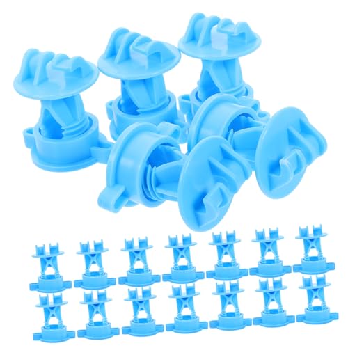 Happyyami 50pcs Electric Fence Insulators Material Essential for Livestock Safety Easy to Install Compatible Standard Electric Fence Wires