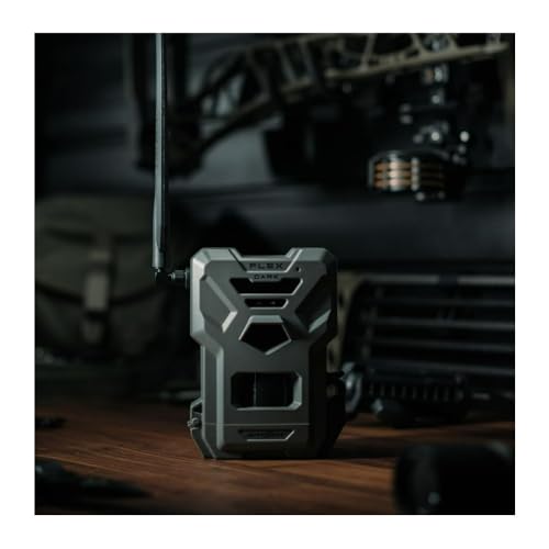 SPYPOINT Flex-Dark Twin Pack Cellular Trail Camera, 40MP Photos, 1080p Video + Sound, No-Glow Game Camera, Hunting Night Vision, Motion Activated,100ft Detection, No WiFi Needed Trail Cam - color: Camera only, size: Pack of 2
