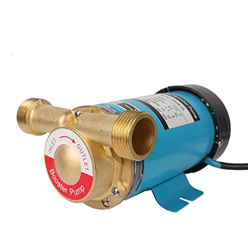 Home Pressure Booster Pump115V/60HZ 120W 1 inch Outlet Circulating Pump Automatic Shower Booster Pump with Water Flow Switch for Whole House System - size: 115V 1" 20GR-15