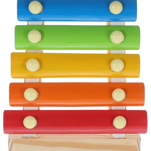 TOYANDONA Parrot Foraging with Hanging Swing Ladder and Colorful Beads Chicken Climbing Pecking for Cage Fun Chewing Bird for Pet Chicks