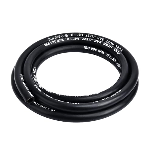 EVIL ENERGY 1/4 Marine Fuel Line Hose Type A1-15 Rubber 10FT SAE J1527 - size: 1/4 10FT