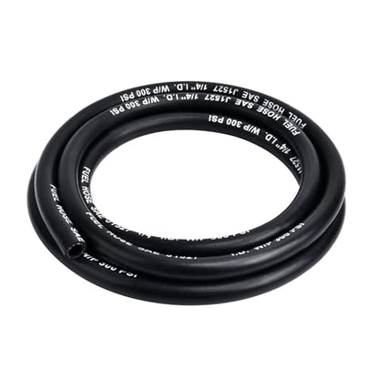 EVIL ENERGY 1/4 Marine Fuel Line Hose Type A1-15 Rubber 10FT SAE J1527 - size: 1/4 10FT