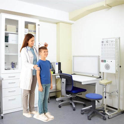 Height Measurement Tool, Height Measurement for Kids and Adults, Portable Stadiometer, Medical Office Aluminum Telescopic Measure Rod Device