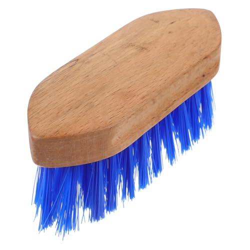 POPETPOP Horse Grooming Brush Stiff Bristles Hair Cleaning Tool Cattle and Donkeys Lightweight and Comb for Mud and Dirt Removal Stables and Farms