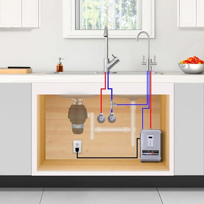 Ready Hot 40-RH-300-SSD Instant Hot Water Dispenser System, 2.5 Quarts, Digital Display Tank Only Stainless Steel - style: Digital