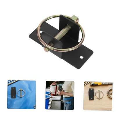 Heavy-Duty Steel Feed Bucket Hook for Horse Stalls and Barns – Livestock Water and Grain Bucket Holder, Wall Mounted Stable Feeding Equipment