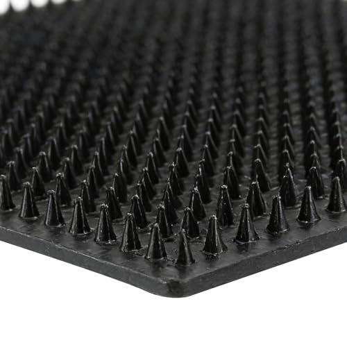 Cattle Scratching Brush – Itch and Hair Moving, Pack of 2 Pieces of Post and Scratching Pad | For Cattle, Dog, Sheep, Farm, Barn, Stable, Grass - size: Pequeño
