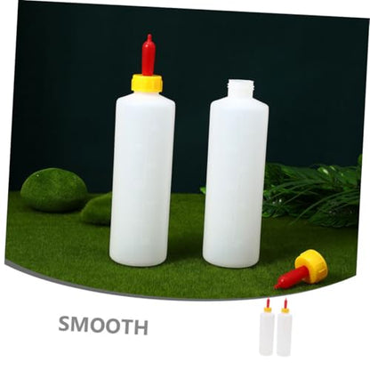 2sets Goat Calf Milk Feeding Bottles Sheep Milk Feeders Farm Small Calf Feeder Replaceable Nipples