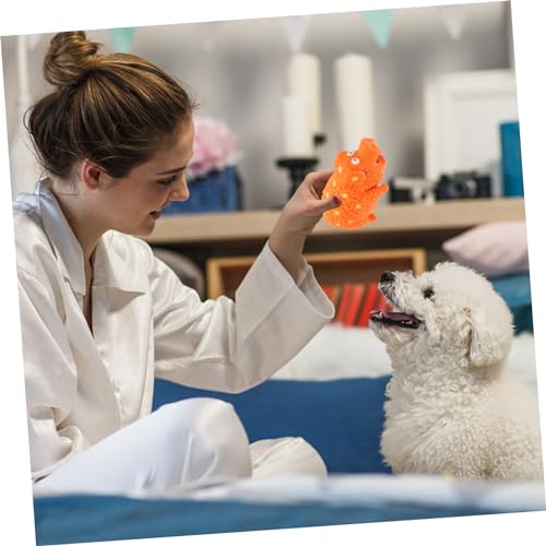 SUPVOX Indestructible Dog Chew Toy Fun Squeaker Pigs for Puppies Dogs Interactive Pet Toy