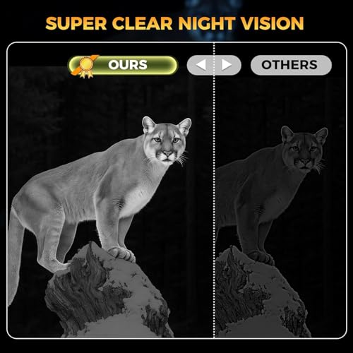 4K 84MP WiFi Trail Camera, Wildlife Camera 0.1s Trigger, Game Camera with 130°Wide Angle, Trail Cameras with Night Vision Motion Activated Waterproof Suitable for Outdoor Wildlife Detection