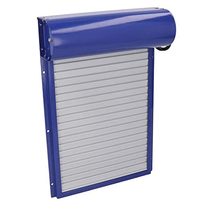 Pilipane Automatic Chicken Coop Door Solar Powered Programmable Timer Control Aluminum Chicken Door for Poultry Safety Iron Sheet Metal Plastic 37x24.7cm