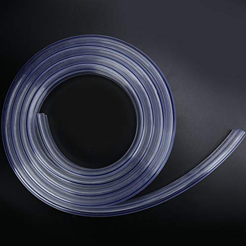Generic Milking Machine Hose Replacement, 3 Meter Transparent PVC Tube G1 8 Thread Wear and Pressure, Ideal for Dairy Farm Piping