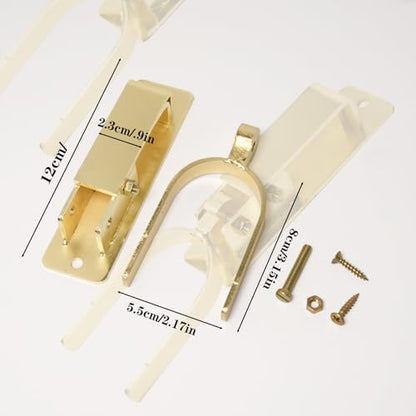Heavy Duty Gate Latch, Metal Farm Gate Latch, Easy to Install, Suitable for Wooden, Metal, and Pipeline Fences on Ranches/Farms.