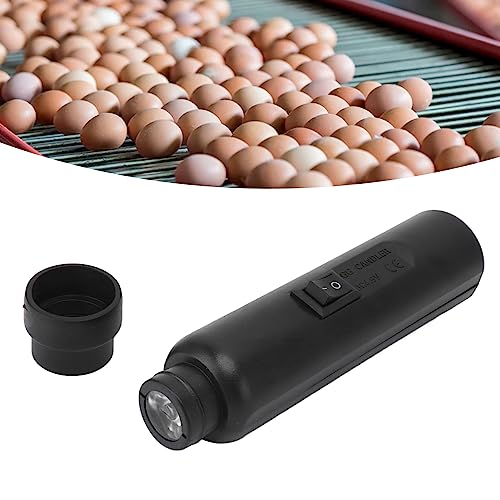 LED Light Egg Candler Incubator, Professional Rechargeable Candling Light, USB Cold Egg Development Tester Candling Lamp for Goose Chicken Duck Quail