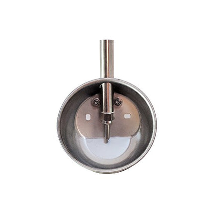 Automatic Pig Waterer System Stainless Steel,Automatic Waterer Water Bowl for Pig Hog Farm Animal Drinking Water Trough (Extra Large)