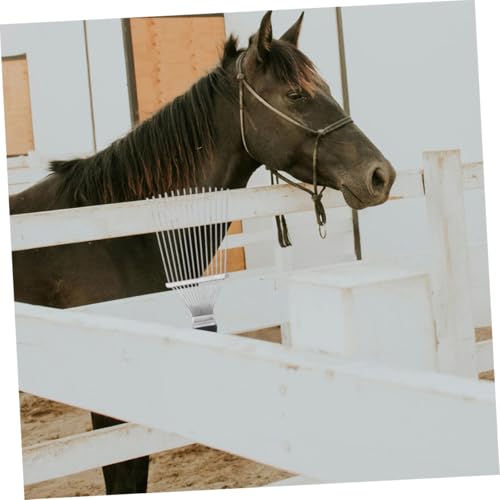 VICASKY 2Pcs Horse Cleaning Brush Ergonomic Comb for Pet Hair Removal Various Fabrics Lightweight Design for Easy Travel and Household for Cashmere