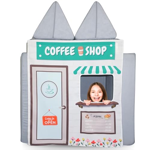 Couch Swag Play Panel for Childrens Foam Sofa Kids Couch (Coffee Shop) - style: Coffee Shop