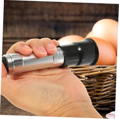 Toyvian 2pcs Rechargeable Egg Candler for Farm Use Led Chicken Egg Incubator Light Incubator Tester Cold Lighting