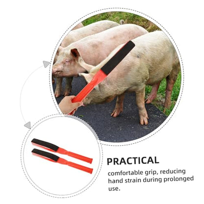 Abaodam Pig Forcing Tool Livestock Supply Handheld Cow Forcing Paddle Sorting Farm Animal Board