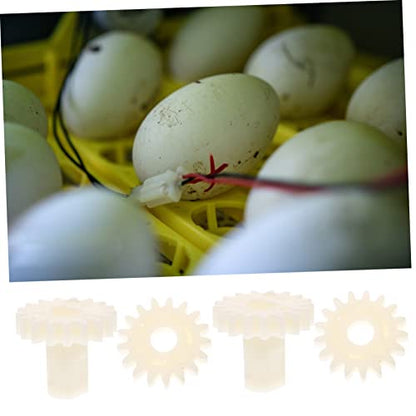 balacoo 40pcs Egg Incubator Gear Wheel Replacement Part Simple Installation for Chicken Pigeon Quail Incubator