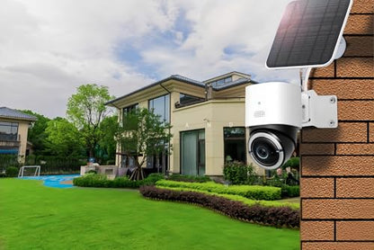 Heavy-Duty Corner Security Camera Bracket - Weatherproof White Metal Mount for Outdoor Surveillance Systems | Compatible with Exterior Walls, Eaves, Stairwells, eufy soloCam