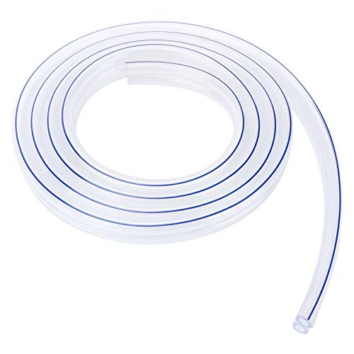 Milking Machine Tube, G1/8 3 Meter Transparent Milker Tube Food Grade Hose Milking Machine Accessories for Milking Cattle and Sheep
