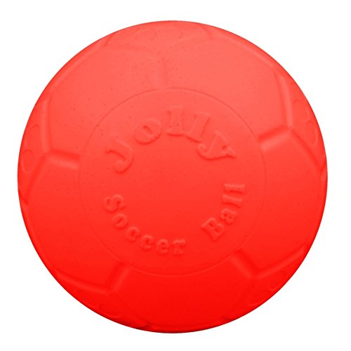 Jolly Pets Medium Jolly Soccer Ball Floating-Bouncing Dog Toy, 6”, Ocean Blue - color: Ocean Blue, size: 6 Inch Diameter