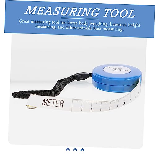 Animal Weight Measuring Tape for Pigs and Cattle Non-Toxic Length Adjustable Ruler Tool for Livestock Weight Measurement Style