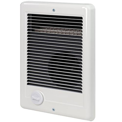 Electric Wall Heater Complete Unit with Thermostat,Replace Model CSC151TW,Part 67509,5120 BTU,1500 Watt,120V In Wall Heater Electric Hard-Wired Heater,Recess Efficient Centrifugal fan Fit Small Rooms