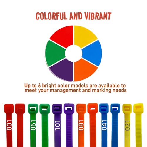 Vibrant 120Pcs Chicken Leg Bands-Easily Identify Your Poultry with Colorful Leg Bands-Durable and Laser Engraved for Long-Lasting Visibility-Perfect for Chicken,Duck,and Goose Owners