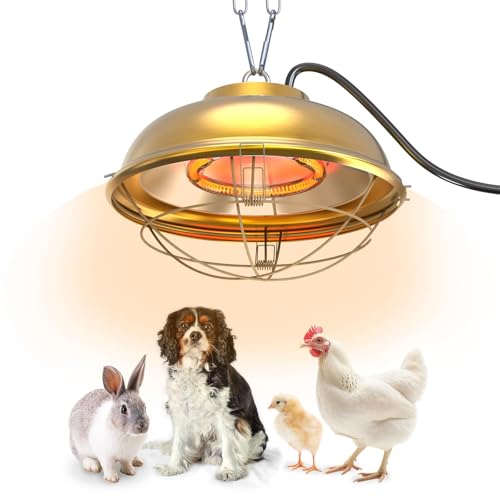 300 Watt Chicken Coop Heater - Professional Waterproof Chicken Coop Heater for Indoor & Outdoor Used - Suitable for Chick, Duck, Rabbit and Dog