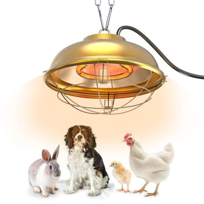 300 Watt Chicken Coop Heater - Professional Waterproof Chicken Coop Heater for Indoor & Outdoor Used - Suitable for Chick, Duck, Rabbit and Dog
