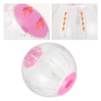 Garneck Toy Guinea Pig Hamster Toy Ball Exercise Ball for Hamsters Feature 18.5cm