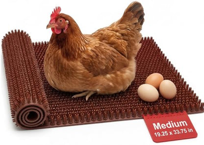 HenGear Chicken Nesting Pads, Astroturf NXT v5.2 Nesting Pads for Chicken Coop, Washable and Reusable Bedding for Clean Egg Collection, Comfortable Laying Surface for Chicken Nesting Boxes, Medium - size: Medium