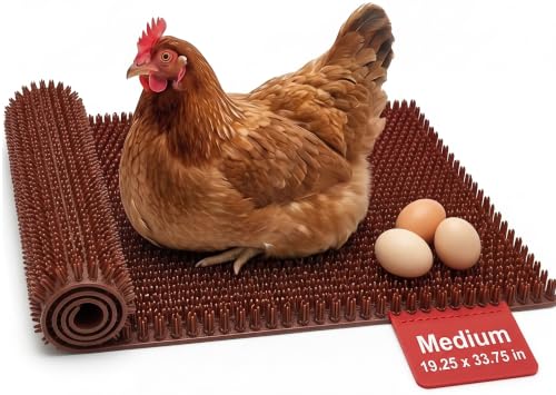 HenGear Chicken Nesting Pads, Astroturf NXT v5.2 Nesting Pads for Chicken Coop, Washable and Reusable Bedding for Clean Egg Collection, Comfortable Laying Surface for Chicken Nesting Boxes, Medium - size: Medium