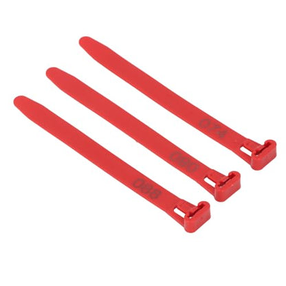 Rengue Numbered Chicken Leg Bands, Easy Apply Poultry Identification Rings, 100 Pieces for Ducks, Chicks, Geese, and Pigeons Numbered Chicken Leg Bands, PP Material, Nan Gardening (Red) - color: Red
