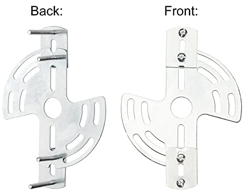 Qc Lighting Adjustable Crossbar with Screws and Nuts, Multifunctional Ceiling Light Bracket Light Fixture Crossbar Plate for Mount Wall Light, Close to Ceiling Light, Chandelier - size: Butterfly