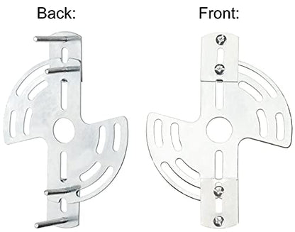 Qc Lighting Adjustable Crossbar with Screws and Nuts, Multifunctional Ceiling Light Bracket Light Fixture Crossbar Plate for Mount Wall Light, Close to Ceiling Light, Chandelier - size: Butterfly