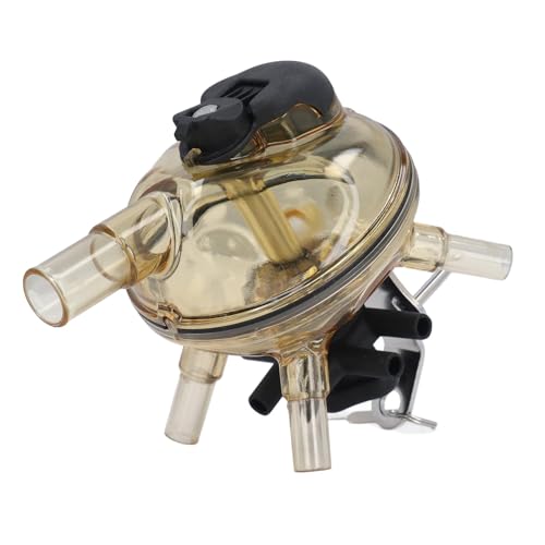 320CC PSU Stainless Steel Milking Claw, Transparent Cow Milk Collector Tool for Farm Milking Machines with Air Shut Off Valve, Efficient Milk Collection