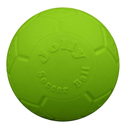 Jolly Pets Medium Soccer Ball Floating-Bouncing Dog Toy, 6 inch Diameter, Apple Green (SB06 GR) - color: Apple Green, size: 6 Inch Diameter