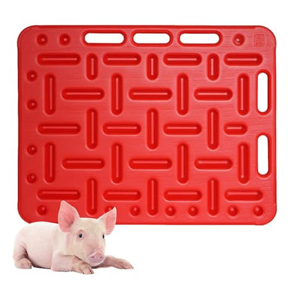 Livestock Sorting Divider Panel with Rounded Hand, Lightweight Polyethylene Design for Animal Control and Management