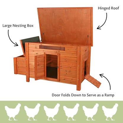 TRIXIE Pet Products Chicken Coop, 59 x 30.75 x 32.25 inches