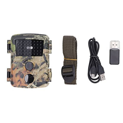 Marhynchus 20MP Surveillance Camera, 1080P Night Game Cam,IP54 for Wildlife Monitoring, Villa House Security, Orchard Farm, ABS Material