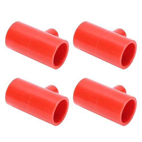 20PCS Chicken Waterer Tee Fittings, PVC Tee Fittings Automatic Poultry, Threaded Poultry Nipples Chicken Water Drinker & Feeder Cups