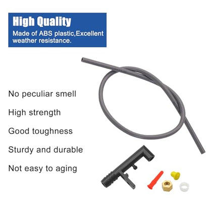 4079 Humidifier Feed Tube Assembly Kit with Nozzle, Sleeve Nut, Orifice, Strainer for 500 Series Compatible with Humidifier 110, 220, 500, 500A, 500M, 550, 550A, 558